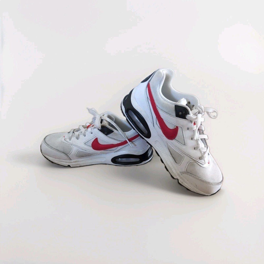 Nike Air Max Scarpa IVO (PS) 579996 101 Size 2Y White Sneakers Laces Kids